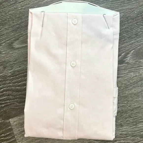 NWT J.Crew Slim Performance Dress Shirt In Fresh Peony Eoe Pink Size XXL - Picture 5 of 6